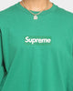 Supreme Box Logo Long T-Shirt Green