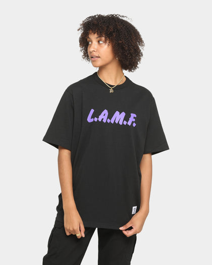Supreme L.A.M.F Short Sleeve T-Shirt Black