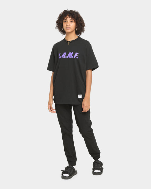 Supreme L.A.M.F Short Sleeve T-Shirt Black