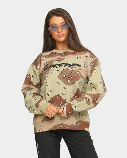 Supreme Futura Logo Crew Camo