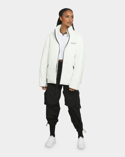 Loiter Reflective Spectrum Puffer Jacket V2 Pearl/White
