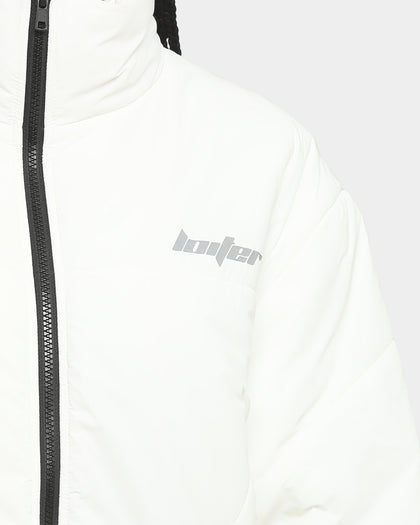 Loiter Reflective Spectrum Puffer Jacket V2 Pearl/White