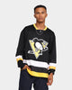 Majestic Athletic Penguins NHL Replica Jersey Black/Yellow