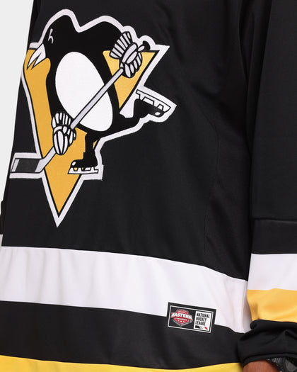 Majestic Athletic Penguins NHL Replica Jersey Black/Yellow