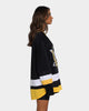 Majestic Athletic Penguins NHL Replica Jersey Black/Yellow