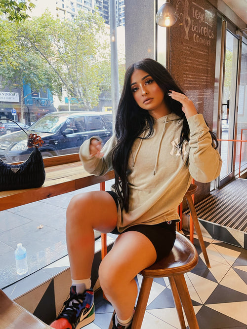 Majestic Athletic New York Yankees Duke Washed Hoodie Snow Wash Pale