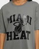 Mitchell & Ness Miami Heat Gun Metal Traditional T-Shirt Gunmetal