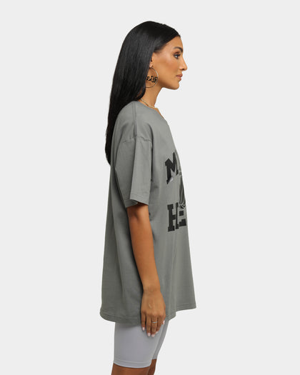 Mitchell & Ness Miami Heat Gun Metal Traditional T-Shirt Gunmetal