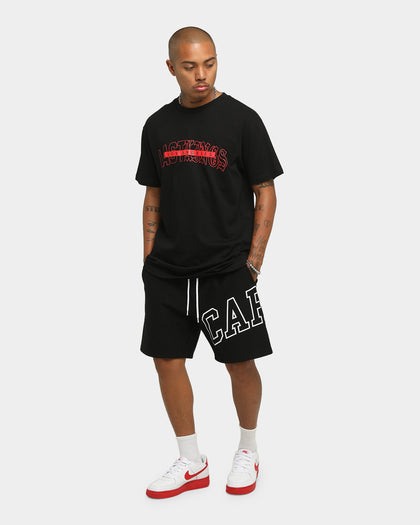 Last Kings Men's LA Loco Short Sleeve T-Shirt Black/Red