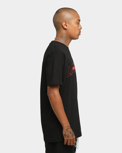 Last Kings Men's LA Loco Short Sleeve T-Shirt Black/Red