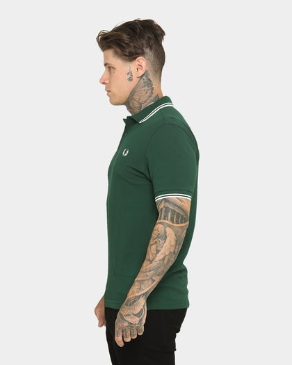 Fred Perry Twin Tipped Polo Shirt Ivy Green