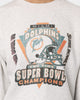 Mitchell & Ness Miami Dolphins Champs Vintage Crew White Marle