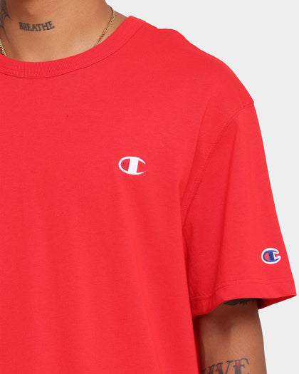 Champion Heritage Small C T-Shirt Red