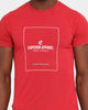 Emperor Apparel London After Dark Short Sleeve T-Shirt Maroon