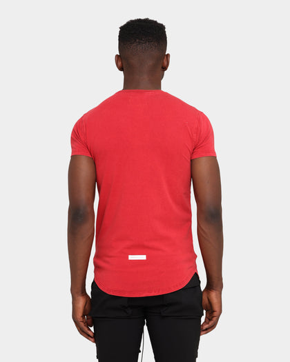 Emperor Apparel London After Dark Short Sleeve T-Shirt Maroon