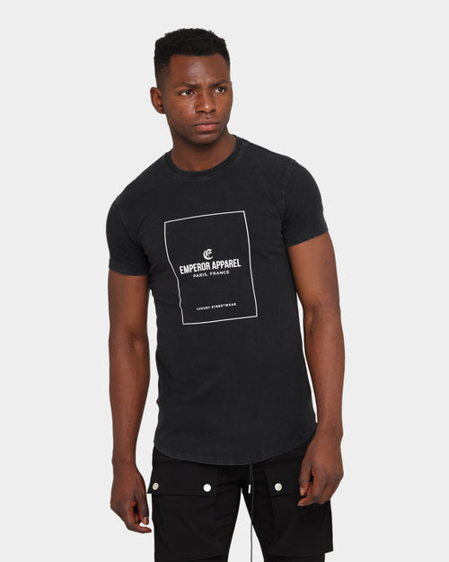 Emperor Apparel London After Dark Short Sleeve T-Shirt Washed Black