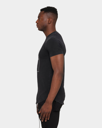 Emperor Apparel London After Dark Short Sleeve T-Shirt Washed Black
