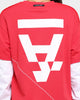 The Anti Order Hyphen ATD Long Sleeve T-Shirt Red/White