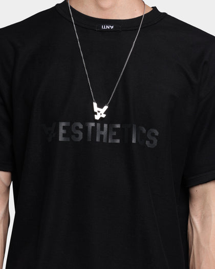 The Anti Order Hyphen ATD Reversible T-Shirt Black