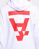 The Anti Order A10 Hyphen Hoodie White/Red