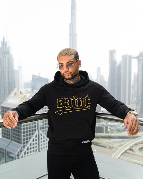 Saint Morta Westside New Age Hoodie Black/Gold