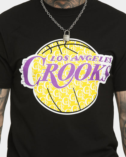 Crooks & Castles Los Angeles Crooks T-Shirt Black