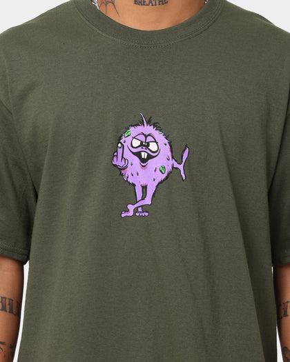 HUF Nug Man T-Shirt Olive