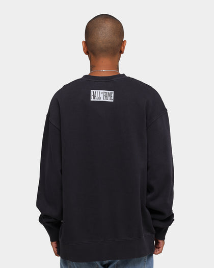 Mitchell & Ness Dennis Rodman Hall Of Fame Vintage Crew Faded Black