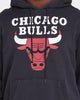 Mitchell & Ness Chicago Bulls Logo Vintage Hoodie Faded Black