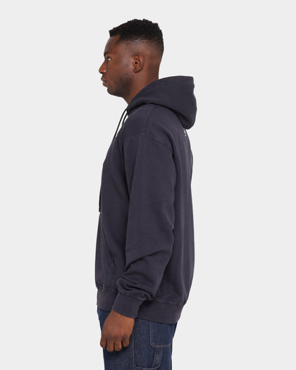 Mitchell & Ness Chicago Bulls Logo Vintage Hoodie Faded Black