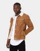 Saint Morta Suede Sherpa Jacket Tan/Cream