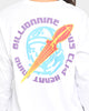 Billionaire Boys Club BB Rocket Long Sleeve T-Shirt White