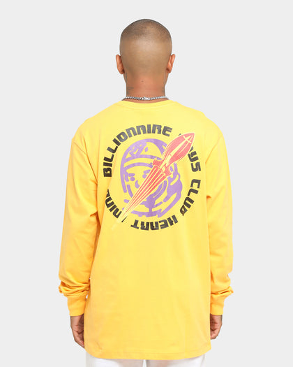 Billionaire Boys Club BB Rocket Long Sleeve T-Shirt Yellow