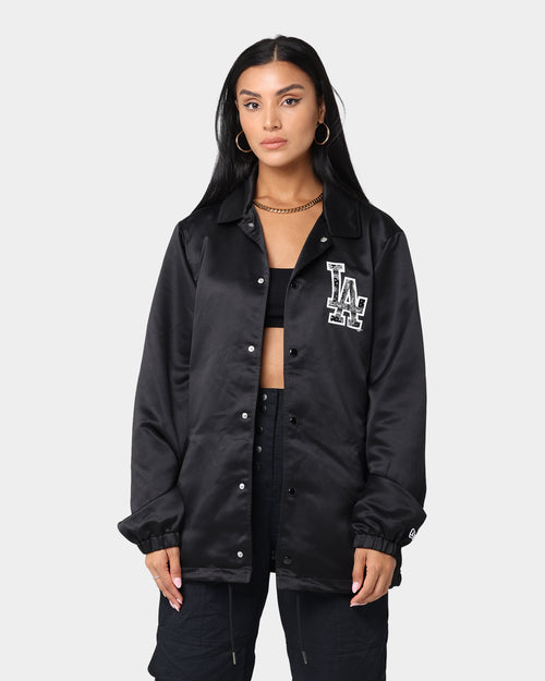 New Era Los Angeles Dodgers Paisley Coach Jacket Black