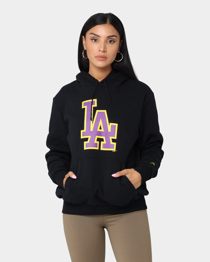 New Era Los Angeles Dodgers Crossover Hoodie Black
