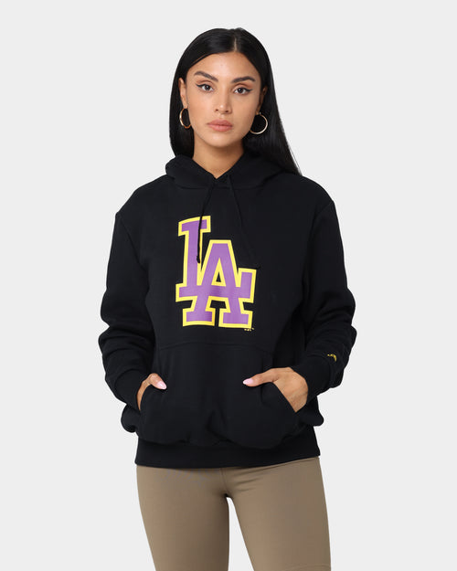 New Era Los Angeles Dodgers Crossover Hoodie Black
