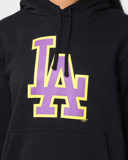 New Era Los Angeles Dodgers Crossover Hoodie Black