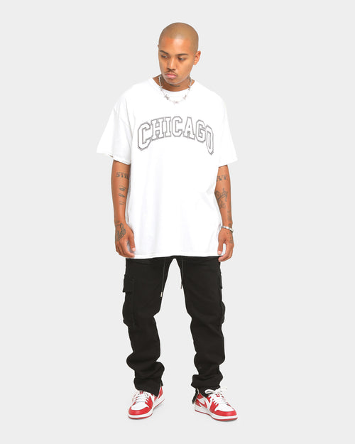 Goat Crew Chicago UV Vintage T-Shirt White