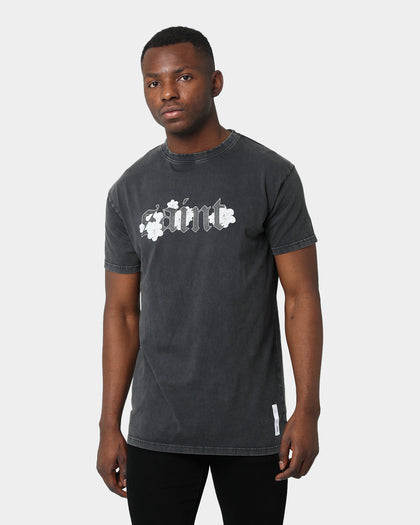 Saint Morta Bloom Lafayette T-Shirt Aged Black
