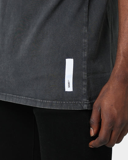 Saint Morta Bloom Lafayette T-Shirt Aged Black