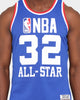 Mitchell & Ness Men's 1985 #32 Magic Johnson NBA All Star Game Swingman Away Jersey Royal