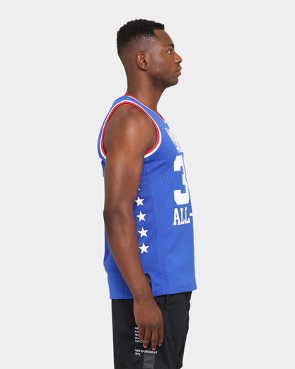 Mitchell & Ness Men's 1985 #32 Magic Johnson NBA All Star Game Swingman Away Jersey Royal