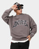 Loiter Metal Badge Crewneck Vintage Black