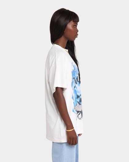 Loiter Ride Or Die Vintage T-Shirt Off White