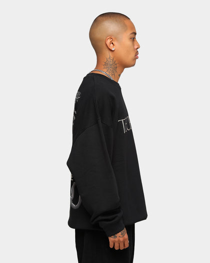Loiter Techno Crew Neck Black