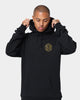 Brixton Crest II Pull Over Hoodie Black/Gold