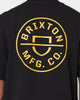Brixton Crest II Short Sleeve T-Shirt Black/Gold