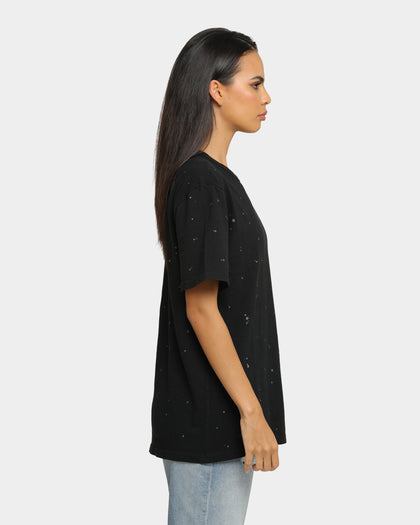 Champion Heritage Paint Splat T-Shirt Black