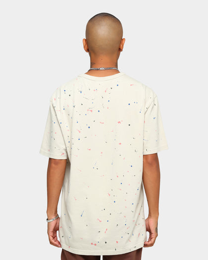 Champion Heritage Paint Splat T-Shirt Pebblestone