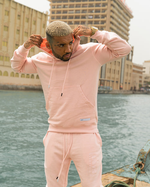 Saint Morta Minimal Hoodie Dusty Pink